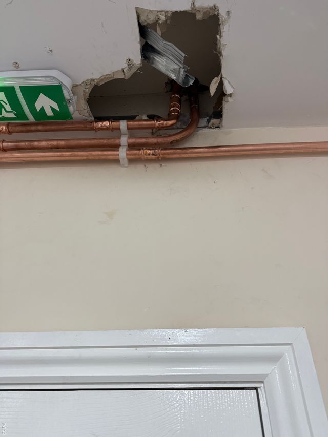 Vaillant boiler installation photo 3