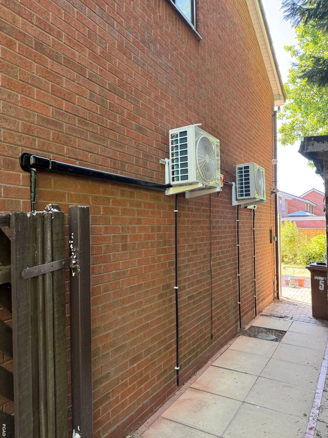 Sinclair air conditioning installation photo 6