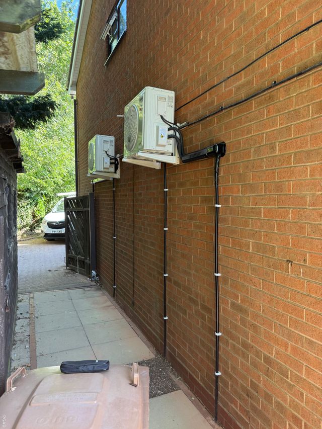 Sinclair air conditioning installation photo 7