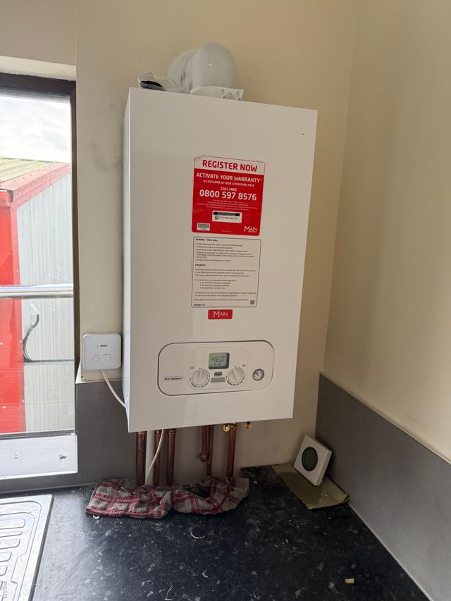Boiler installation in Walsall