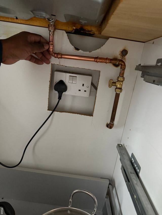 PGAD gas pipework installation